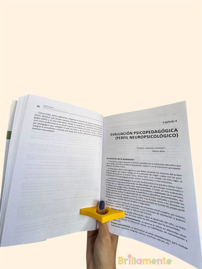 Soporte de Páginas para Libros – Anillo de Lectura