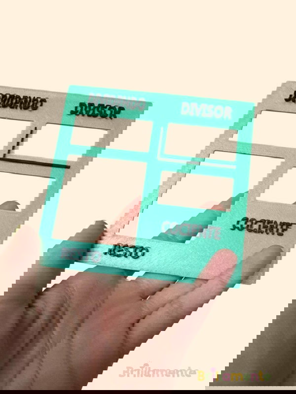 TABLERO DIDÁCTICO DE DIVISIÓN