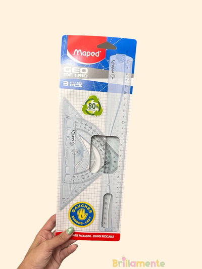 Set de Geometría para Zurdos