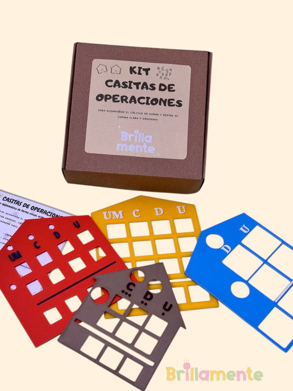 Kit suma y resta- casitas de operaciones