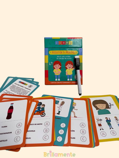 Cartas de resolución de problemas (con lápiz borrable)