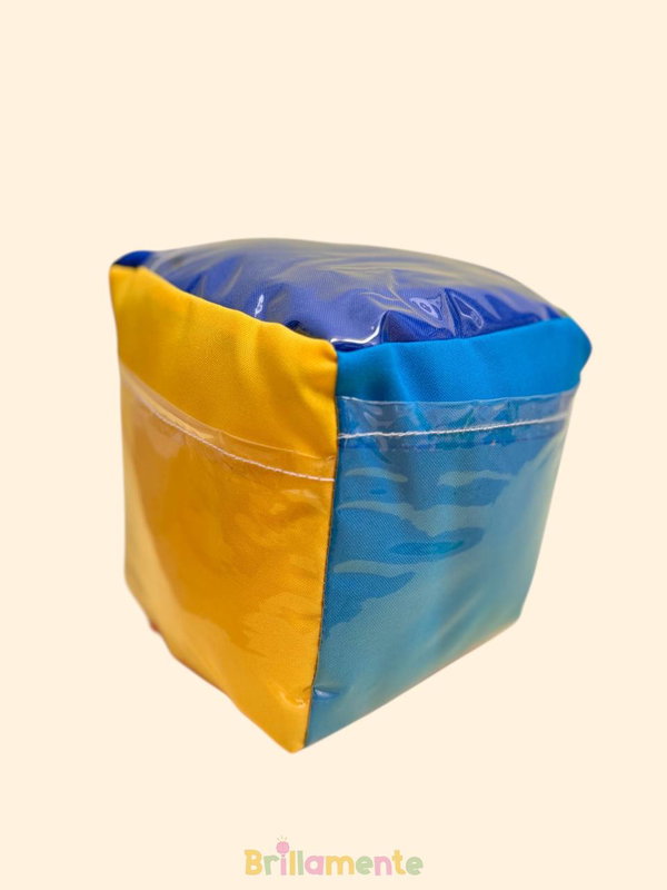 Cubo con bolsillos