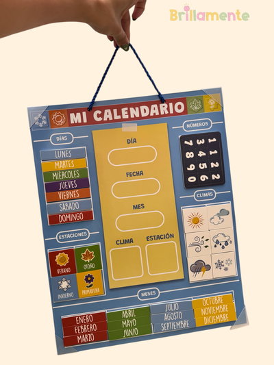 Calendario imantado