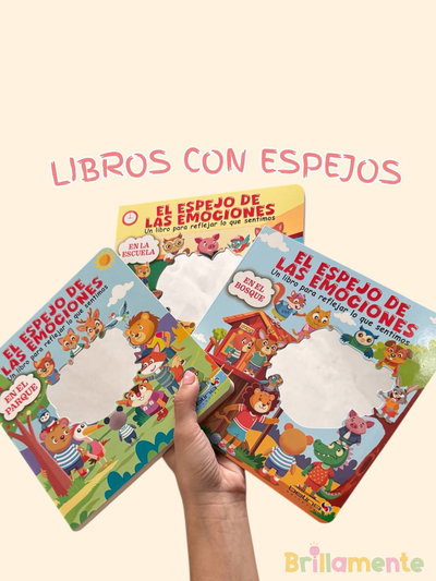 Libros con ESPEJOS. Emociones.