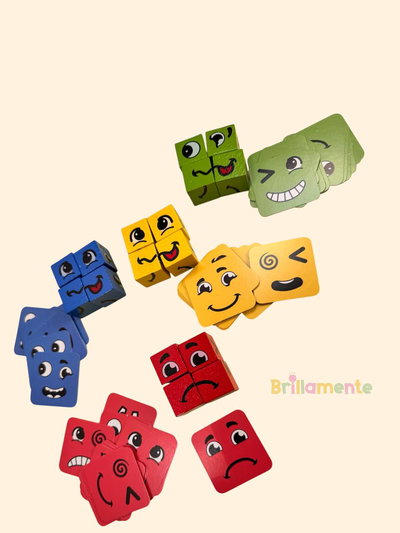 Emociones- cubos y cartas