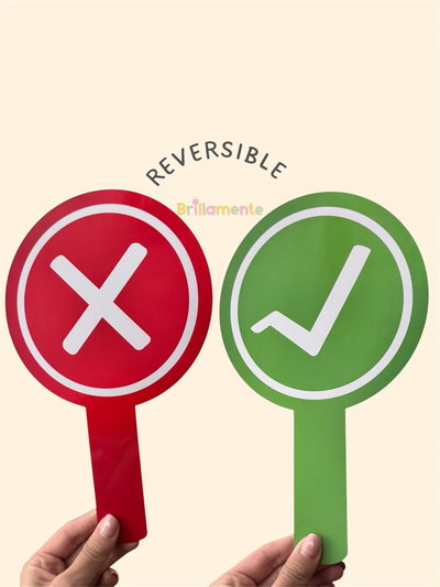 Paleta reversible “Correcto / Incorrecto