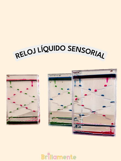 Reloj Sensorial Líquido