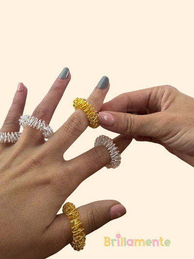 Anillos Sensoriales de Acupresión x6