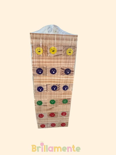 Jenga de Emociones + Dado
