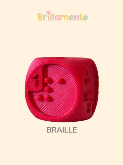 Dado Braille 2,5 cm