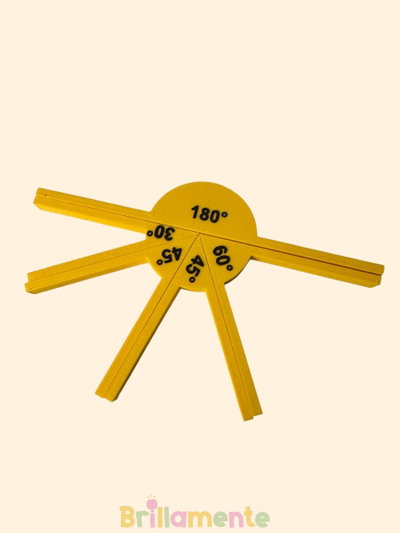 Kit de 6 ángulos manipulativos