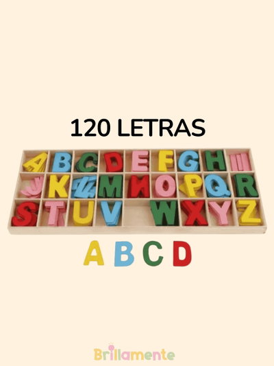 Kit de 120 Letras Móviles