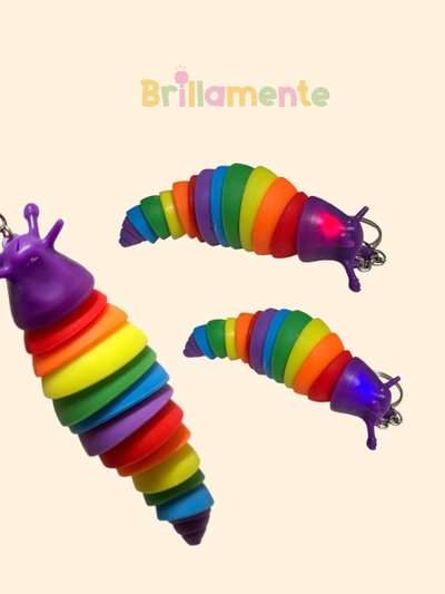 Gusano articulado antiestrés