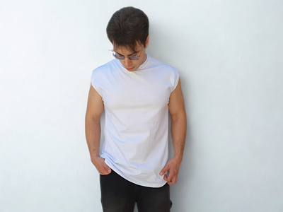 Musculosa oversize Logan