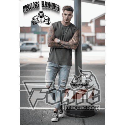 Musculosa Jersey Batik Blackmonkey