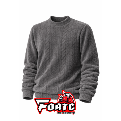 Suéter polar tramado