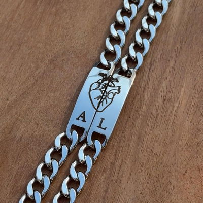 Dúo Pulseras Corazón