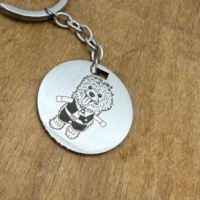 Llavero Circular Silueta