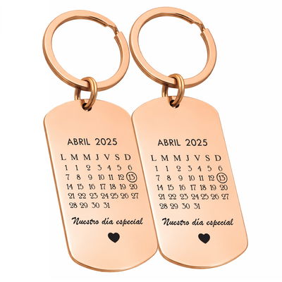 Llaveros Duo Calendario