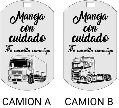 Llavero Maneja con Cuidado