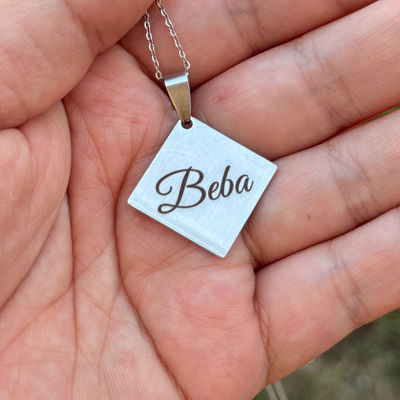 Dije Rombo Fotograbado