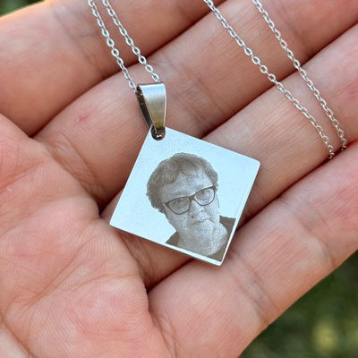 Dije Rombo Fotograbado