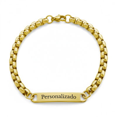Pulsera Rolo Dorada