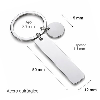 Llavero Personalizado - Lineal