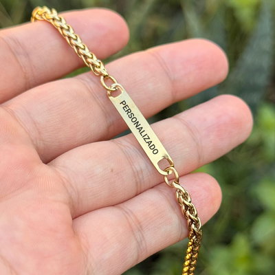 Pulsera Espiga Dorada