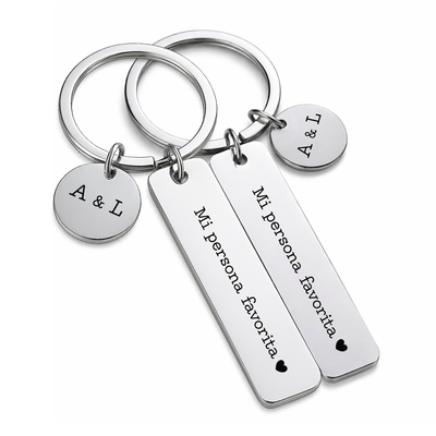 Dúo Llavero Lineal - Personalizado