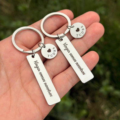 Dúo Llavero Lineal - Personalizado