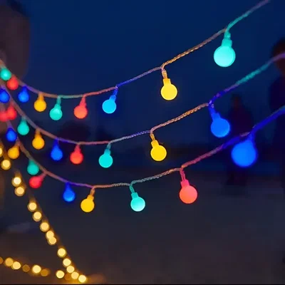 LUZ PELOTITAS LED (A PILA) MULTICOLOR (No Incluye Pilas)