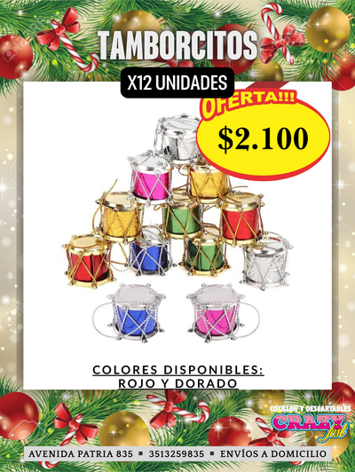TAMBORCITOS (x12 Unidades)