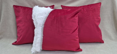 Almohadones cuadrados estilo navideños 