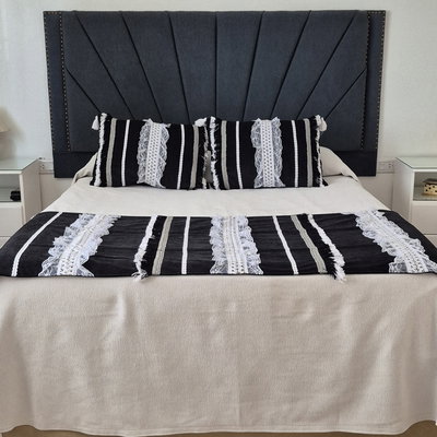 Pie de Cama Velvet Black