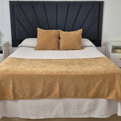 Pie de Cama Chenille Premium
