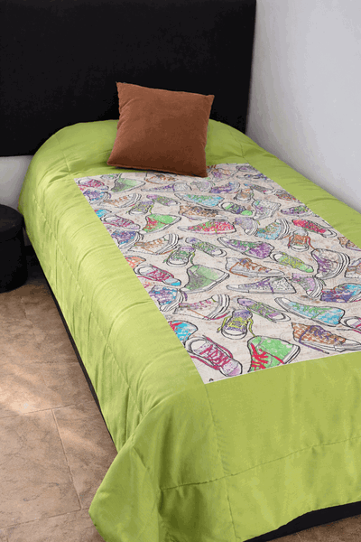 Acolchado Estilo Zapatillas