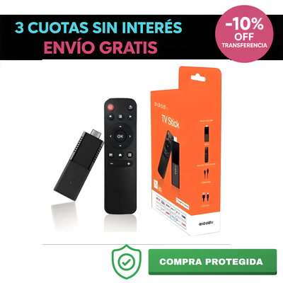 TV Stick Con Android - Magis incluído (Sin Juegos)