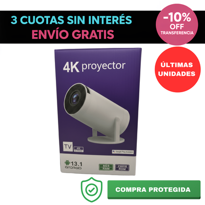 Proyector con Android HD HY300- Cine en casa! (sin juegos)