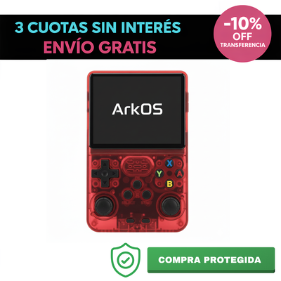 Consola portátil R36S 20.000 juegos 64 GB, Sega, SNES, N64, PSP, PS1 y más (ArkOS)