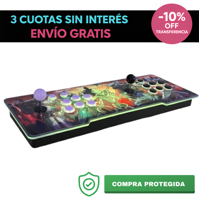 Consola retro arcade pandora diseño medieval 9800 juegos[AGOTADO]