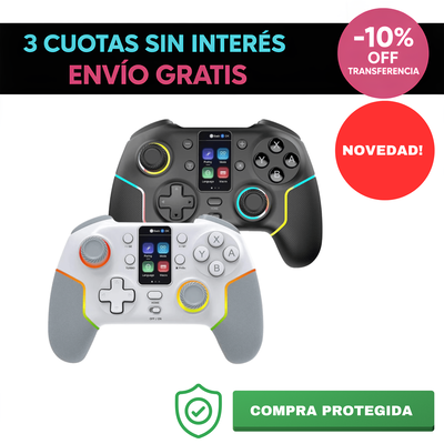 Joystick PC, Switch, Android iOS con pantalla LED NOVEDAD