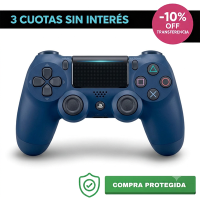Joystick generico compatible con PS4, PC y Celular - Azul oscuro