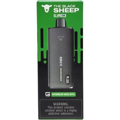 BLACK SHEEP 15K SLIM • Watermelon Green Apple
