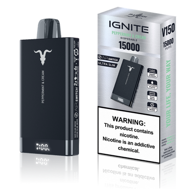 Ignite V150 Black Peppermint & Cream