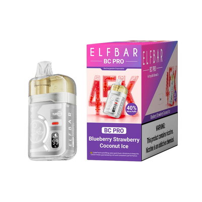 ELFBAR BC 45k PRO BLUEBERRY STRAWBERRY COCONUT ICE