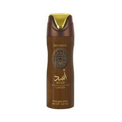 DESODORANTE LATTAFA SPRAY ASAD BOURBON 200ML