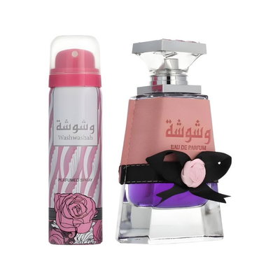 LATTAFA WASHWASHA EDP 100ML FEM + 50ML DESODORANTE