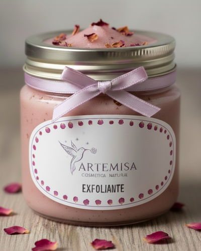 exfoliante de rosas