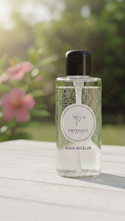 Agua micelar de rosas